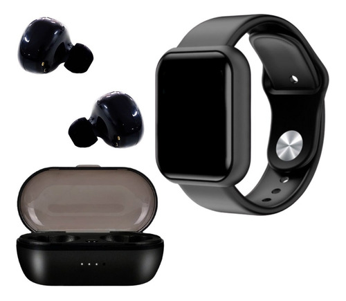 Fones De Ouvido In Ear Via Bluetooth + Relógio Smartwatch