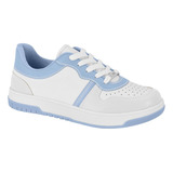 Tenis Vizzano Biocolor Flatform Baixo Cadarço Chunky Casual