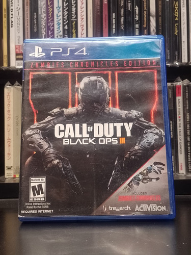 Ps4 Call Of Duty Black Ops Iii Zombies Chronicles Edition 