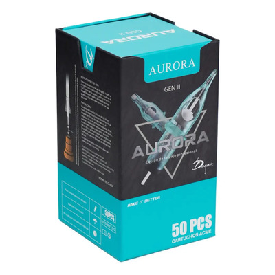 Kit Cartuchos Aurora Para Tatuar 3+5+7Rl Y 9+11 Cm 50pz Calibre De Las Agujas | Meses sin interés
