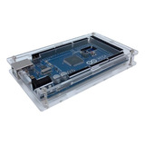 Caja Case Protector Acrílico Transparente Arduino Mega 2560