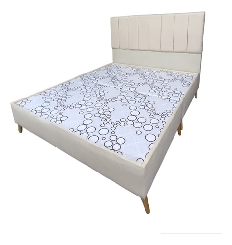 Base Cama Con Espaldar Queen 160x190 - Bogota Y Soacha