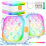 Luces De Piscina  Luces Led Sumergibles Recargables Para Pi