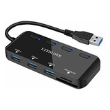 Concentrador Usb Ultra Slim Usb 3 0 Hub Con 3 Puertos D...