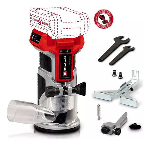 Einhell Fresadora De Mano Router Tp-et 18 Li Bl - Solo Fresa