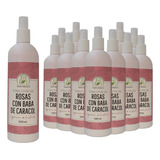 Tónico Facial De Rosas Con Baba De Caracol (500ml) 12 Pack Momento De Aplicación Día/noche Tipo De Piel Todo Tipo De Piel