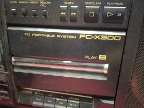 Mini System Jvc Pc-x300 Completo Com Defeito