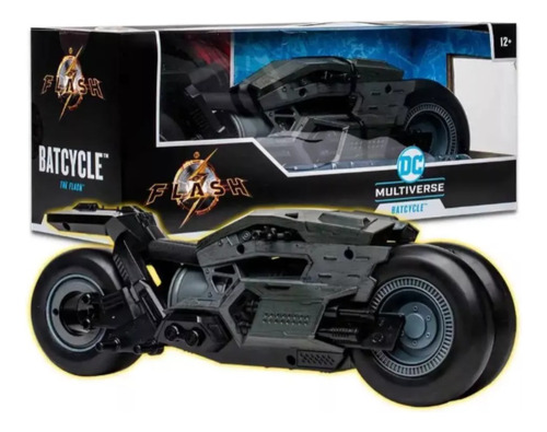 Dc Multiverse The Flash Movie Batcycle Mcfarlane 