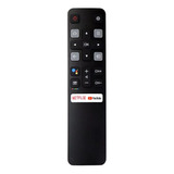 Control Remoto Para Rca Tcl Hitachi Smart Con Micrófono Voz