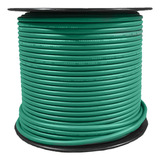 Rollo De Cable Balanceado Para Micrófono 100mts Color Verde