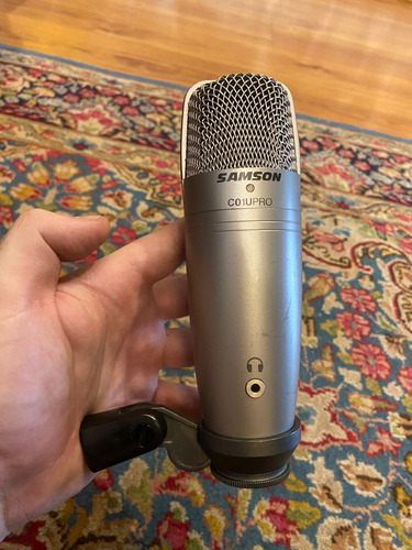 Microfone Samson C01u Pro Usb - Usado