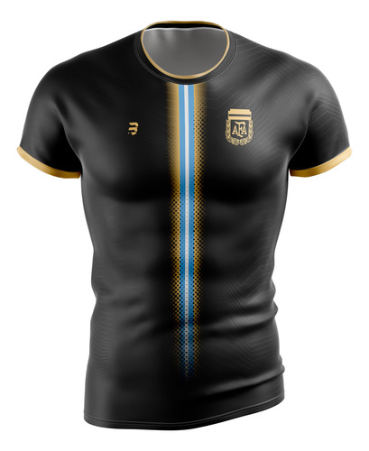 Camiseta Argentina Edición Negra Niños