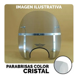 Parabrisas Moto Universal Curtain Custom Big 17 Cristal Um