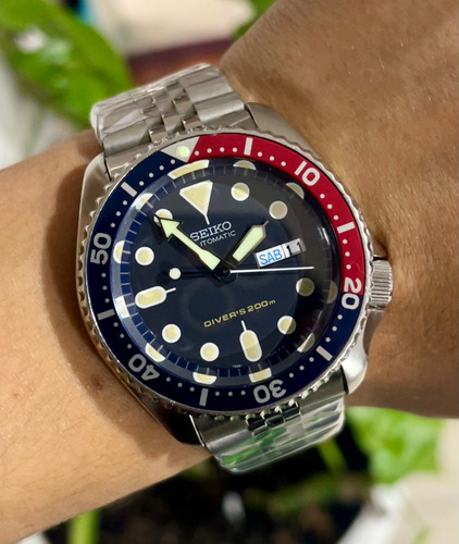 Reloj Seiko Skx009 Automático Cristal Mod Zafiro 