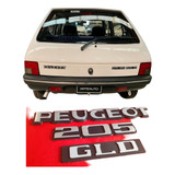 Kit Insignias Peugeot 205 Gld