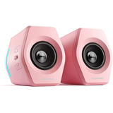 Altavoces Gamer Edifier G2000 16 W De Escritorio, Rgb, Rosa