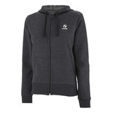 Campera Topper Lifestyle Mujer Essentials Gris Oscuro Cli