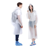  2 Piezas Poncho Impermeable Unisex Para Lluvia