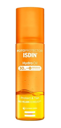 Isdin Fotoprotector Hydro Oil Fps30 Protege Y Broncea 200 Ml