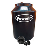 Tanque De Agua Powerlit Bicapa Vertical Polietileno 500l De 110 cm X 84 cm