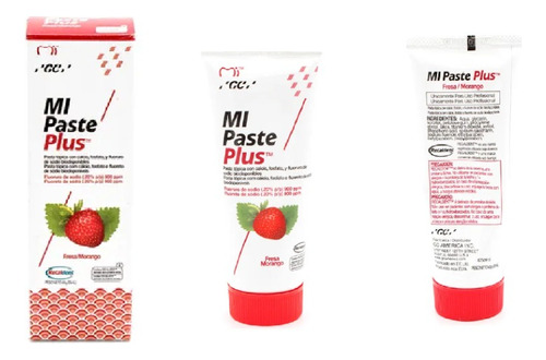 Mi Paste Plus Recaldent Sabor Fresa Gc Fresa