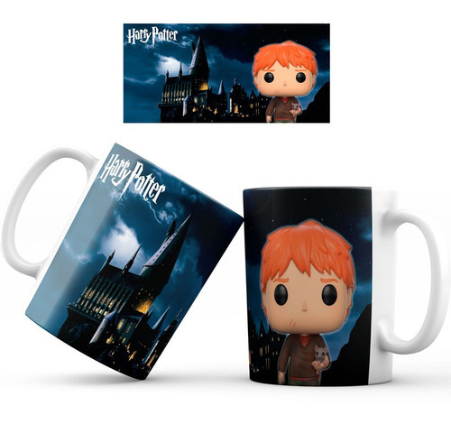 Mug Taza Harry Potter Funko Pop Regalo 008