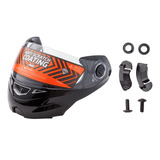 Repuesto Hawk Rs5/vector Kit Mentonera Negra C/visor Casco M