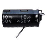 Capacitor Electrolitico 10uf 450v 105°