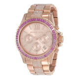 Reloj De Cuarzo Michael Kors Watches Everest Para Mujer Con