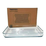 Tupperware Travessa Retangular Refracware 3,8 Litro De Vidro
