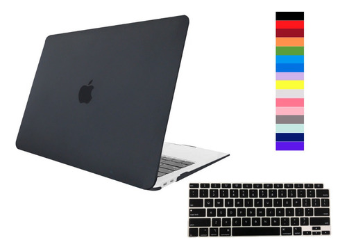 Conj Capa Case Macbook Air 13 Chip M2 A2681 + Pel Teclado Nf