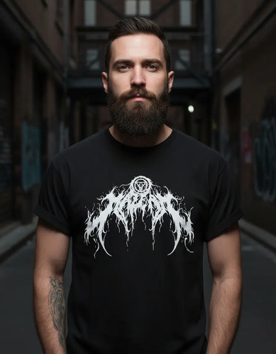 Playera Metalera Mazeric Banda Slam Brutal Deathcore Metal