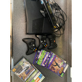Microsoft Xbox 360 250gb, Kinect, 3 Controles Y 10 Juegos  