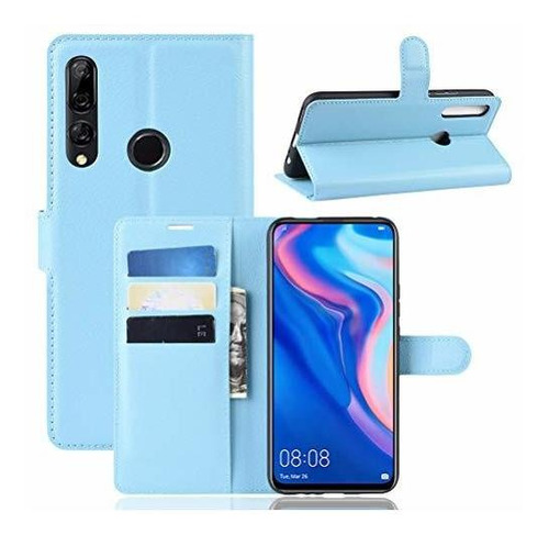 Funda Huawei Y9 Prime 2019, Manyip Pu Leather