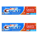 Crest Infantil Com Flúor Cavity Protection  130g Pack C/2