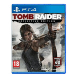 Jogo Tomb Raider - Definitive Edition - Ps4 Mídia Física