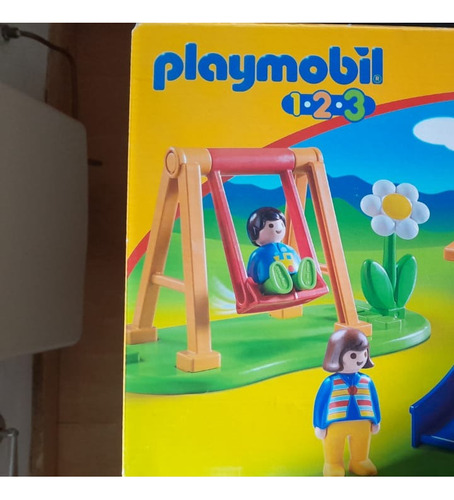 Playmobil 123 Infantil Modelo 70130 Plaza