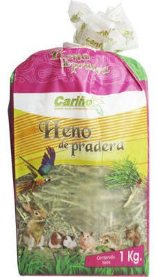 Heno De La Pradera Para Cuyo Conejo Chinchilla Etc 1kg 2pz