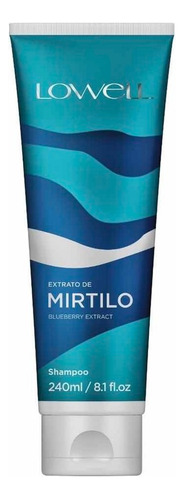 Shampoo Lowell Mirtilo De 240g