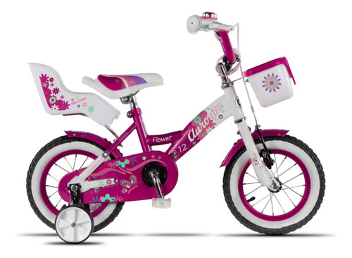 Bicicleta Aurorita Flower 12 Infantil Promo