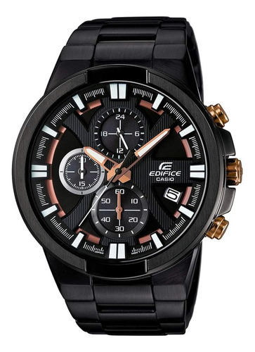 Reloj Casio Edifice Efr-544bk-1a9v Hombre 100% Original 