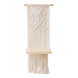 Estante De Pared Estante De Tapiz Colgador De Pared Macramé