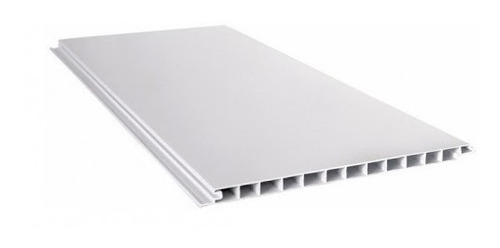 Paquete 10 Tablas De 3,5metros Machimbre Pvc Blanco 200x10mm