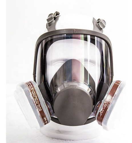 Máscara De Gas Full Face Modelo 6800 7 En1,filtros Gases