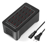 Estacin De Carga Usb Multipuerto De 20 Puertos 100 W (20 A)