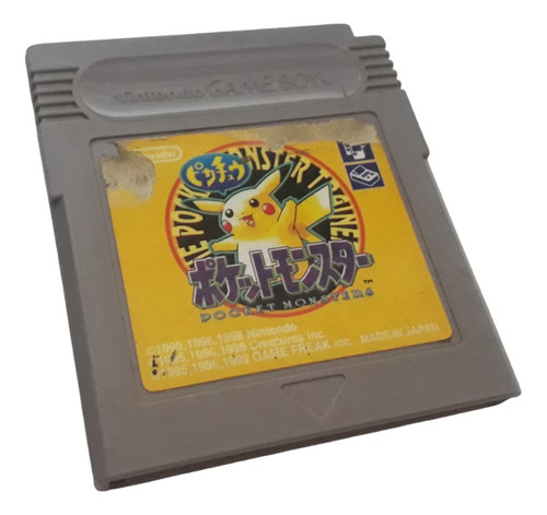 Pokémon Yellow Japonês Original