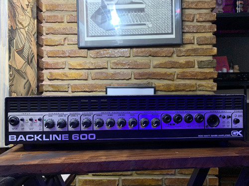 Gallien Krueger Backline 600 - Cabezal De Bajo Amplificador 