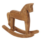 Adornos De Madera De Pino Hechos A Mano Con Forma De Caballo