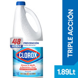 Blanqueador Clorox Triple Acción Original 1,89 Lt