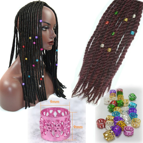 Anillos Cuffs Extensiones Rastas Trenzas Africanas Peinados